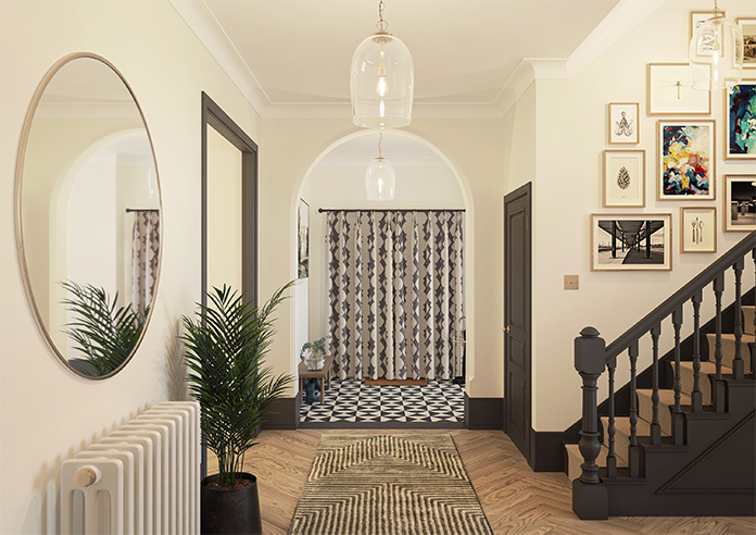 Construct, Black Ink - Made to Measure Curtains - Image 15